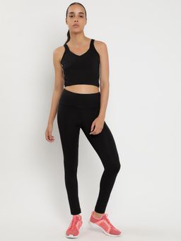 Wear Jukebox - Zen Bra and Leggings High-Rise 27 Black (Set of 2)