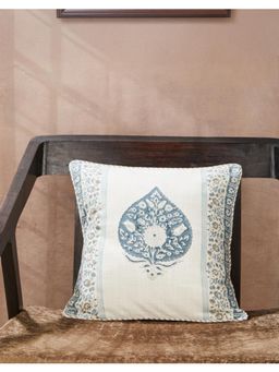 Fabindia - Blue Megh Printed Cotton Cushion Cover