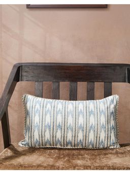 Fabindia - Blue Megh Printed Cotton Cushion Cover