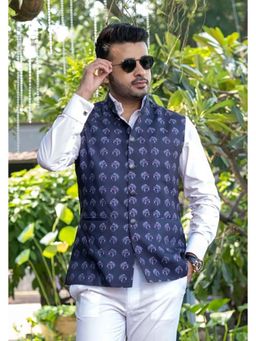 Spring Break - Funk The World Mandarin Neck Nehru Jacket