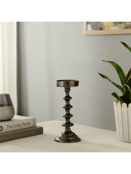De Maison Decor - Ebon Whisper Black Candle Holder