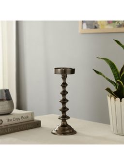 De Maison Decor - Ebon Whisper Black Candle Holder