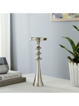 De Maison Decor - Altar Flame Silver Candle Holder