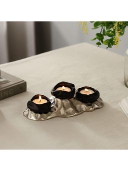 De Maison Decor - Black Eclora T-Light Candle Holder