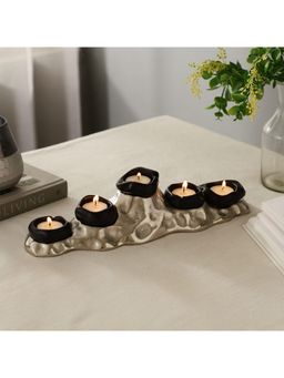 De Maison Decor - Black Eclora T-Light Candle Holder