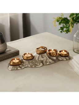 De Maison Decor - Gold Eclora T-Light Candle Holder