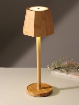 De Maison Decor - Tan Ellis Wood Lamp