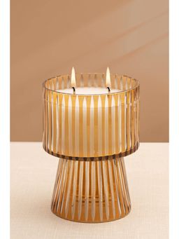 DOFT - Gold Luxe Vitara Footed Candle (Small)