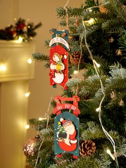 Little Surprise Box - Multi-Color Christmas Tree Ornaments (Pack of 2)