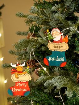 Little Surprise Box - Multi-Color Christmas Tree Ornaments (Pack of 2)