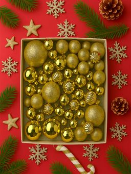 Little Surprise Box - Gold Christmas Tree Set