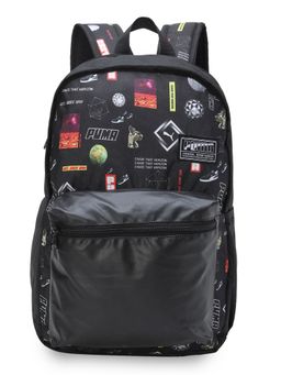 Puma - Camo Graphic Unisex Black Backpack