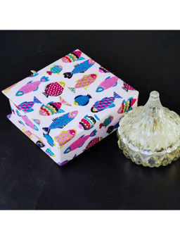 TheYUGO - Ocean Handmade Note Slips In Fabric Box