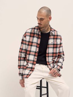 The Bear House - Men Multi-Color Checks Shirt