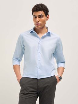 The Bear House - Men Blue Checks Shirt