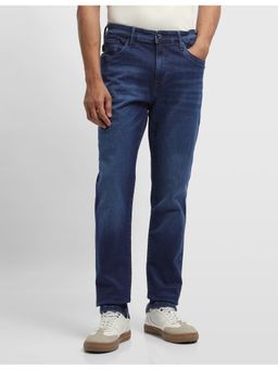 Arrow Newyork - Men Blue Soho Slim Tapered Fit Air Soft Jeans
