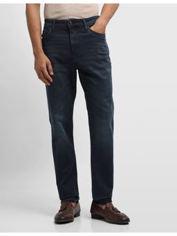 Arrow Newyork - Men Blue Soho Slim Tapered Fit Air Soft Jeans