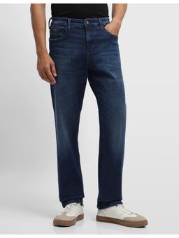 Arrow Newyork - Men Blue Bronx Regular Fit Air Soft Jeans