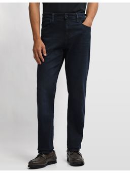 Arrow Newyork - Men Blue Bronx Regular Fit Whiskered Jeans