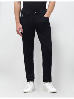 U.S. Polo Assn. Denim Co. - Men Black Brandon Slim Tapered Fit Black Jeans