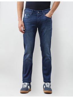U.S. Polo Assn. Denim Co. - Men Brandon Slim Tapered Fit Blue Jeans