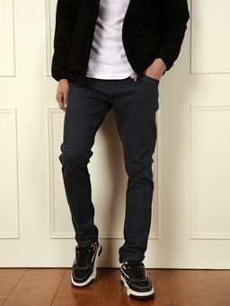 WROGN - Black Casual Slim Tapered Jeans