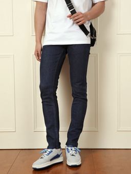 WROGN - Blue Casual Slim Tapered Jeans
