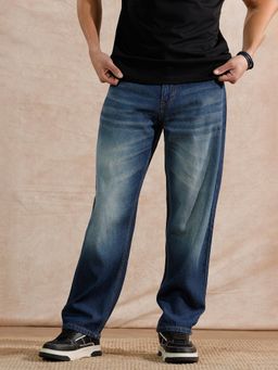 WROGN - Blue Casual Loose Fit Jeans