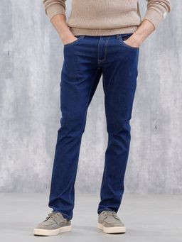 WROGN - Blue Men Casual Slim Fit Jeans