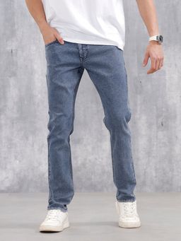 WROGN - Men Blue Casual Slim Fit Jeans