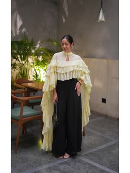 ORDINAREE - Women Cream Top with Pant