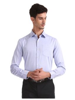 Arrow - Slim Fit Patterned Weave Shirt