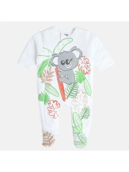MINI KLUB - Boys White Sleep Suit
