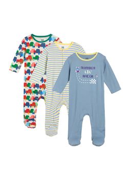 MINI KLUB - Boys Multi-Color Sleep Suit