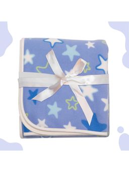 Mee Mee - Blue Soft and Comfortable Infant Wrap Cotton Baby Blanket