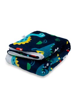 Mee Mee - Navy Blue Soft and Comfortable Infant Wrap Cotton Baby Blanket