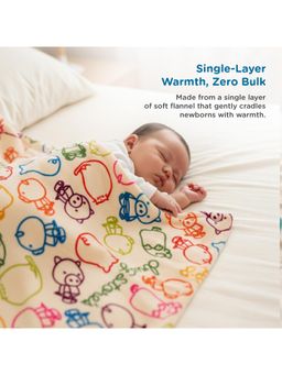Mee Mee - Pink Soft and Comfortable Infant Wrap Cotton Baby Blanket