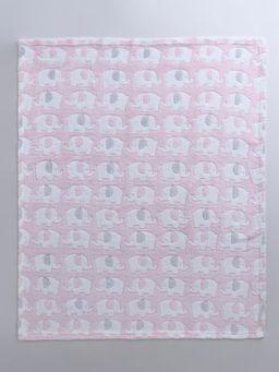 Mee Mee - Pink Soft and Comfortable Infant Wrap Cotton Baby Blanket