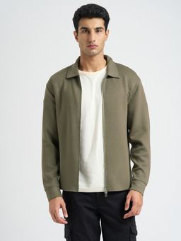 SELECTED HOMME - Viscose Blend Full Zip Sweat Jacket