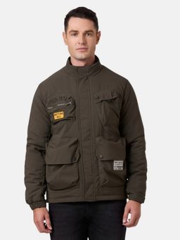 Pepe Jeans - Green Embroidered Men's Jacket