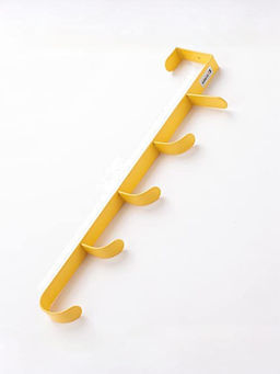 Kuber Industries - 5-Level Cloth Holder Yellow