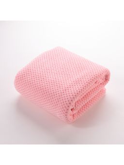 Kuber Industries - Bath Towel For Men, Women Resistant Polyester Towels For Bath Peach (M)