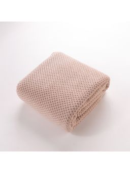 Kuber Industries - Bath Towel For Men, Women Resistant Polyester Towels For Bath Brown (M)