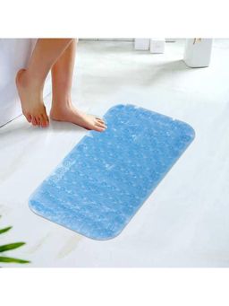 Kuber Industries - Bath Mat | PVC Bathroom Mat | Shower Bath Mat | Floor Tub Mat |B-01A | Blue