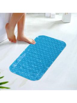 Kuber Industries - Bath Mat | PVC Bathroom Mat | Shower Bath Mat | Floor Tub Mat |B-02A | Dark Blue