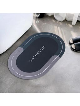 Kuber Industries - Bath Mat | PVC Bathroom Mat | Shower Bath Mat | Floor Tub Mat | CF-220802 | Brown