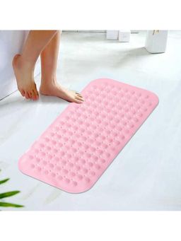 Kuber Industries - Bath Mat | PVC Bathroom Mat | Shower Bath Mat | M-YSD-35C | Pink