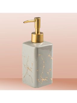 Kuber Industries - Liquid Soap, Handwash Soap, Soap Dispenser for Wash Basin |320 ml | Gray