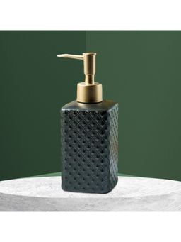 Kuber Industries - Liquid Soap, Handwash Soap, Soap Dispenser for Wash Basin | 350 ml | Black