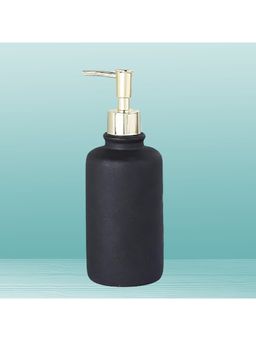 Kuber Industries - Liquid Soap, Handwash Soap, Soap Dispenser for Wash Basin | 400 ml | Black